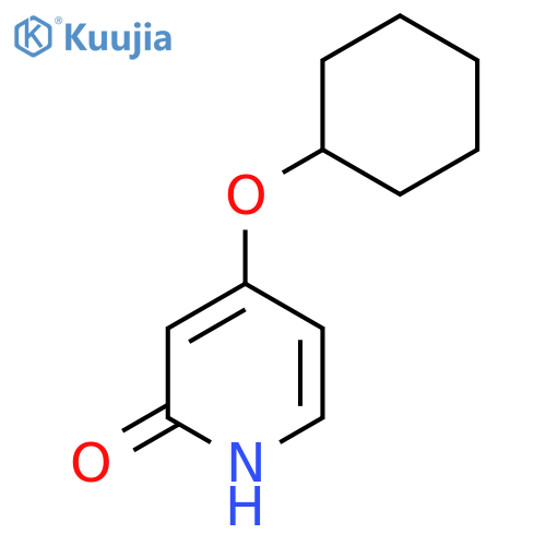 4-Cyclohexyloxy-1H-pyridin-2-one structure