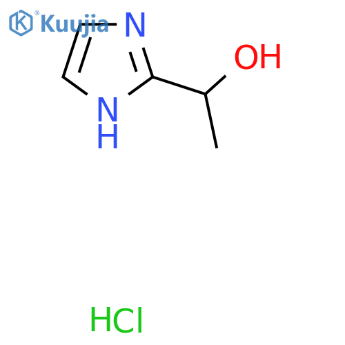 1-(1H-Imidazol-2-yl)ethanol(hydrochloride) structure