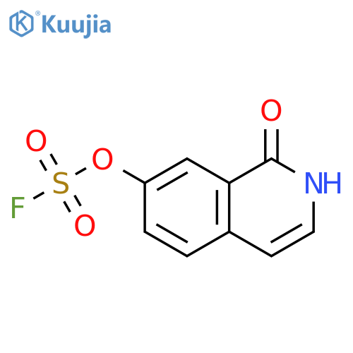 7-[(Fluorosulfonyl)oxy]-1(2H)-isoquinolinone structure