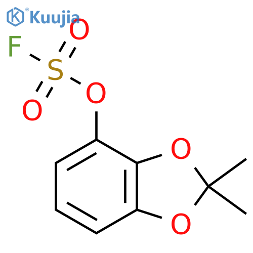 4-Fluorosulfonyloxy-2,2-dimethyl-1,3-benzodioxole structure