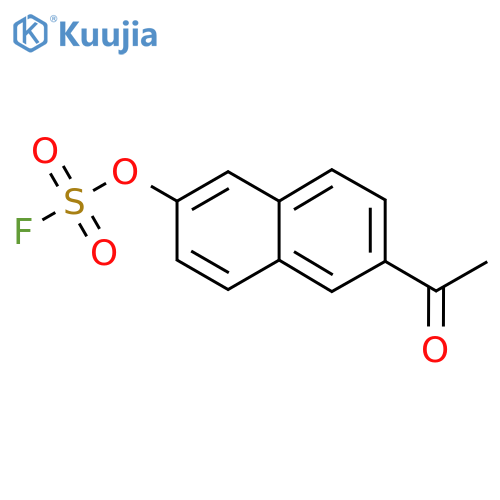 6-Acetylnaphthalen-2-yl sulfurofluoridate structure