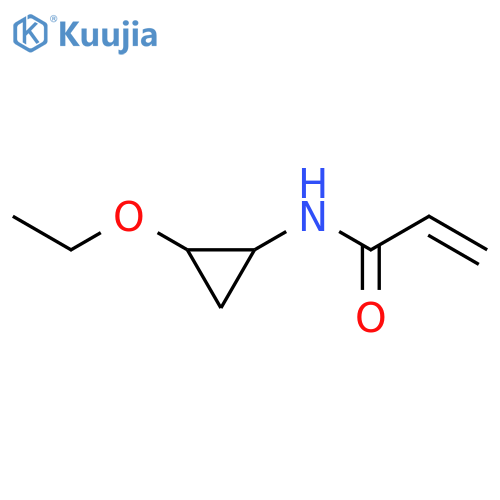 N-(2-ethoxycyclopropyl)prop-2-enamide structure