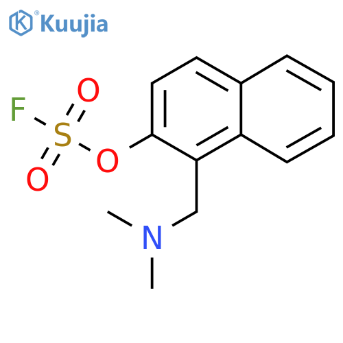 1-[(Dimethylamino)methyl]naphthalen-2-yl sulfurofluoridate structure