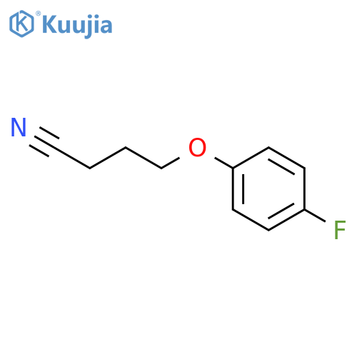 4-(4-Fluoro-phenoxy)butanenitrile structure