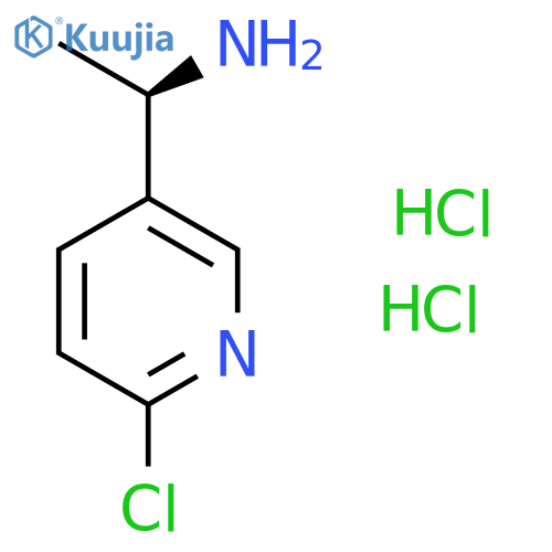 (R)-1-(6-Chloropyridin-3-yl)ethan-1-amine dihydrochloride structure