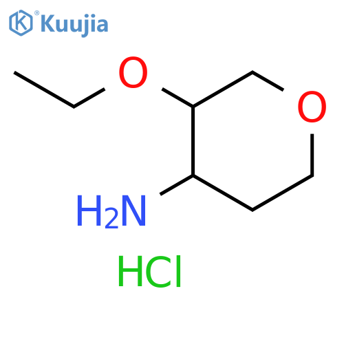 3-ethoxytetrahydropyran-4-amine;hydrochloride structure