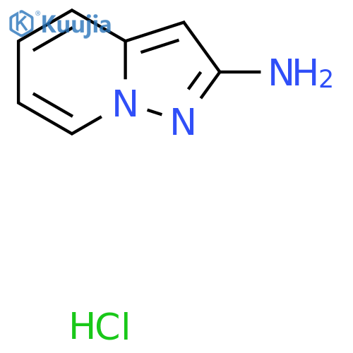 Pyrazolo[1,5-a]pyridin-2-amine hydrochloride structure