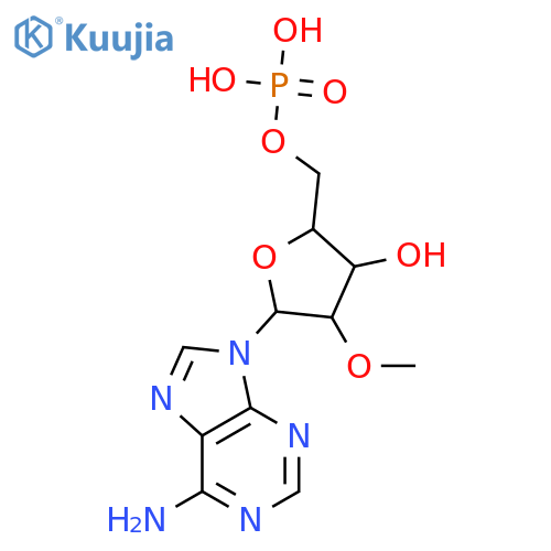 5'-Adenylic acid, 2'-O-methyl- structure