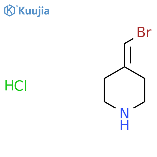 4-(bromomethylidene)piperidine hydrochloride structure