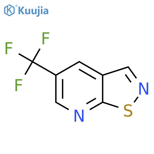 5-(Trifluoromethyl)-[1,2]thiazolo[5,4-b]pyridine structure