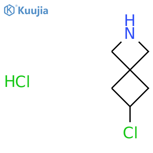 6-chloro-2-azaspiro3.3heptane hydrochloride structure