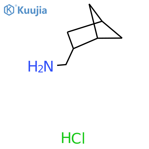 1-{bicyclo2.1.1hexan-2-yl}methanamine hydrochloride structure