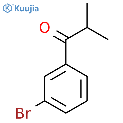1-(3-Bromophenyl)-2-methylpropan-1-one structure