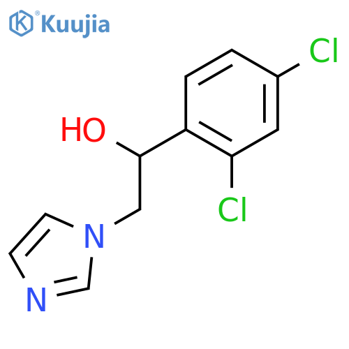 rac-1-(2,4-Dichlorophenyl)-2-(1-imidazolyl)ethanol structure