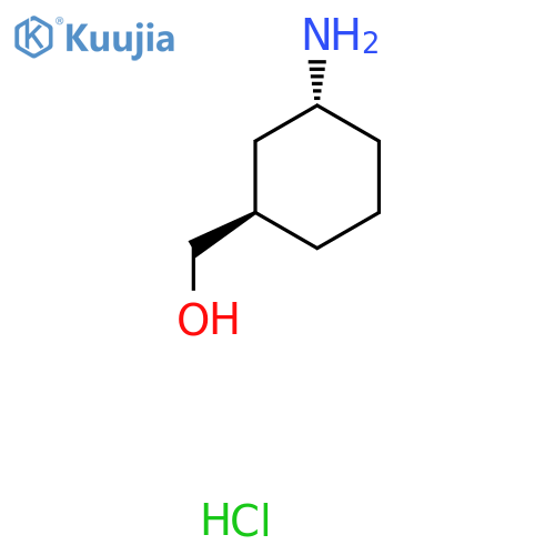 [(1R,3R)-3-Aminocyclohexyl]methanol hydrochloride structure