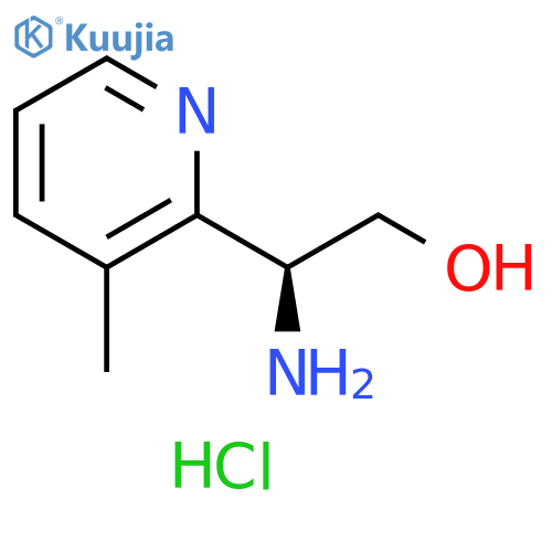 2-Pyridineethanol, β-amino-3-methyl-, hydrochloride (1:2), (βS)- structure
