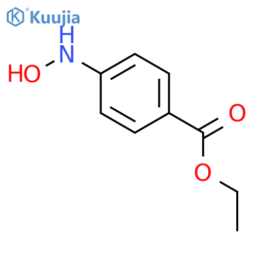 Ethyl 4-(hydroxyamino)benzoate structure