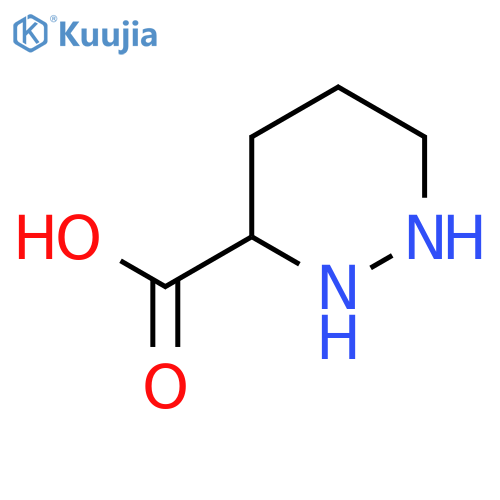 (R)-Hexahydropyridazine-3-carboxylic acid structure