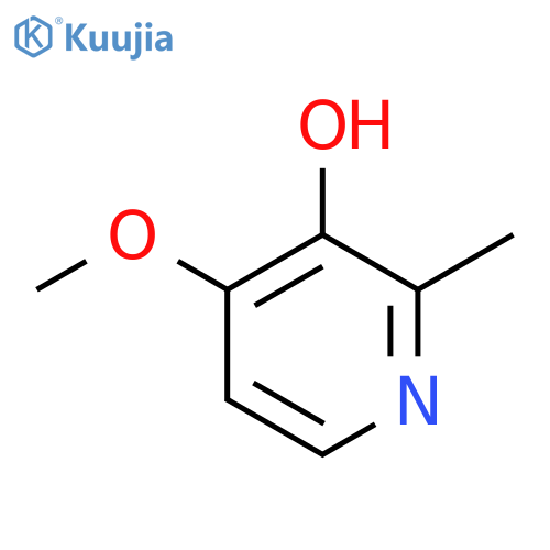 3-Pyridinol, 4-methoxy-2-methyl- structure