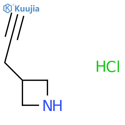 3-(Prop-2-yn-1-yl)azetidine hydrochloride structure