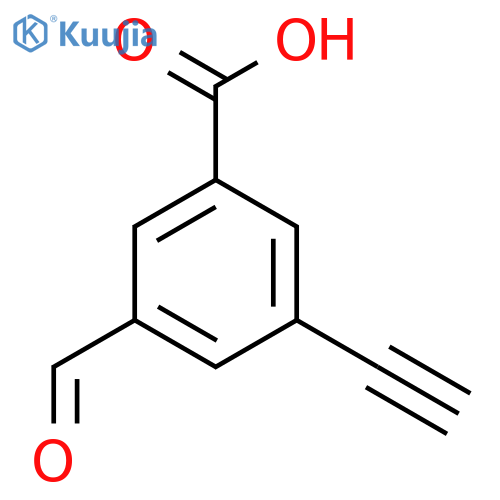 3-Ethynyl-5-formylbenzoic acid structure