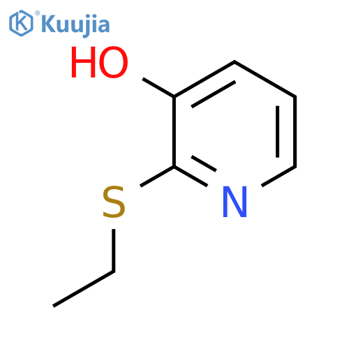2-(Ethylsulfanyl)pyridin-3-ol structure