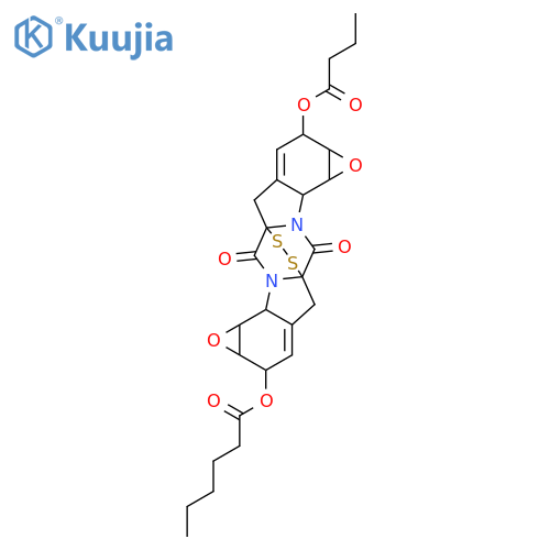 Scabrosin; 4'-Hexanoyl, 4-butanoyl structure