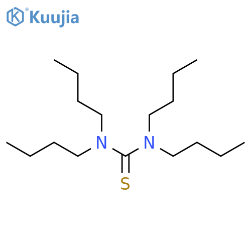 Thiourea,N,N,N',N'-tetrabutyl- structure