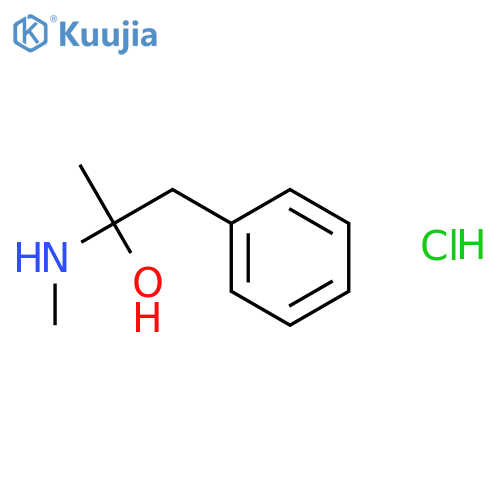 D-Ephedrine hydrochloride structure