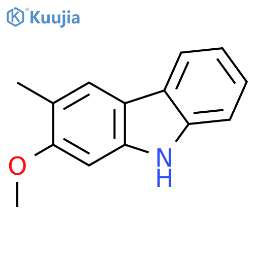 2-methoxy-3-methyl-9H-Carbazole structure