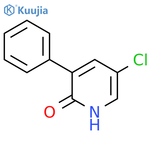 3-Phenyl-5-chloro-2-pyridone structure