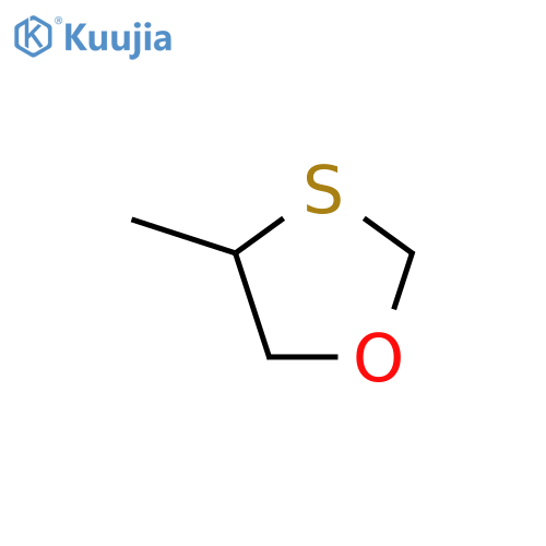 1,3-Oxathiolane, 4-methyl- structure