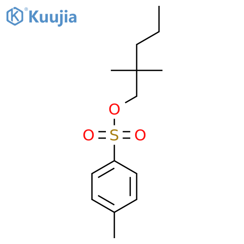 2,2-Dimethylpentyl 4-methylbenzene-1-sulfonate structure