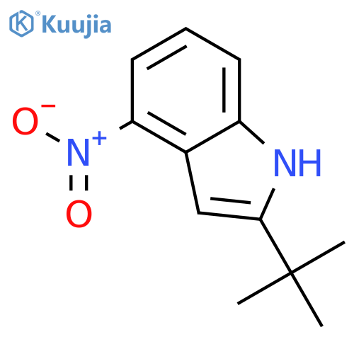 2-tert-butyl-4-nitro-1H-indole structure