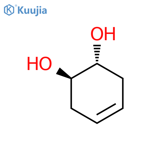 4-Cyclohexene-1,2-diol, (1R,2R)- structure