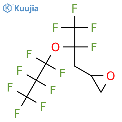 [2,3,3,3-tetrafluoro-2-(heptafluoropropoxy)propyl]epoxide structure