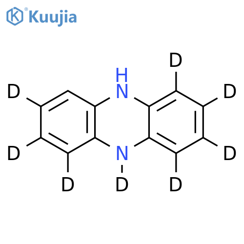 Phenazine-1,2,3,4,5,6,7,8-d8 structure