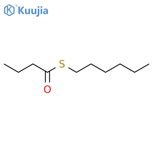 Butanethioic acid,S-hexyl ester structure