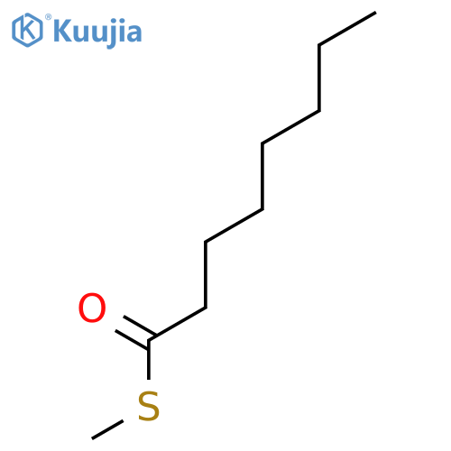 Octanethioic acid; SH-form, S-Me ester structure