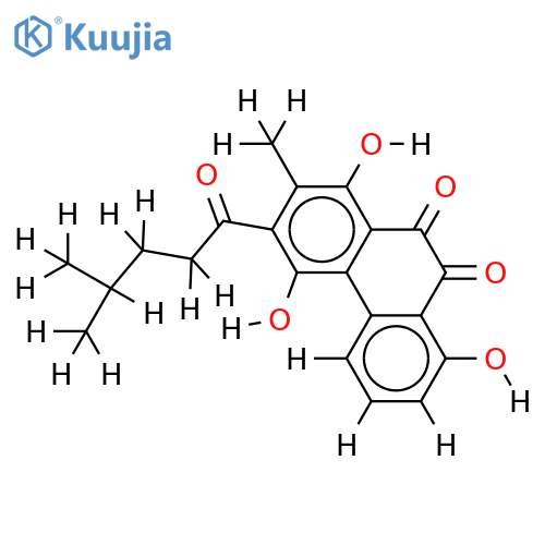 4-Hydroxypiloquinone structure