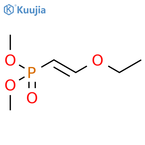 dimethyl (2-ethoxyethenyl)phosphonate structure