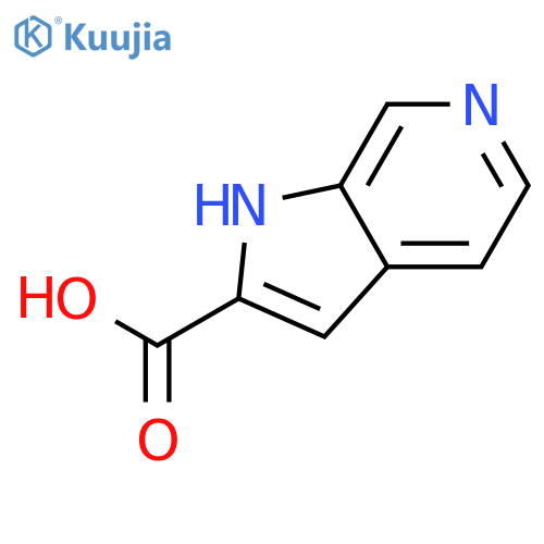 1H-pyrrolo2,3-cpyridine-2-carboxylic acid structure
