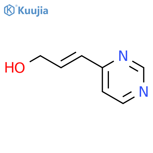 3-(pyrimidin-4-yl)prop-2-en-1-ol structure