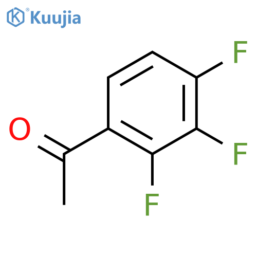 2',3',4'-Trifluoroacetophenone structure