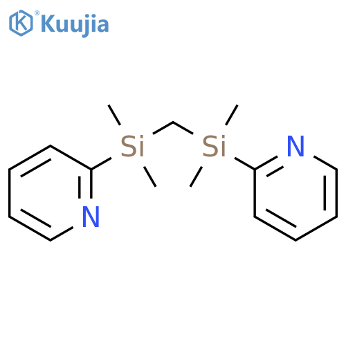 Methylenebisdimethyl(2-pyridyl)silane structure