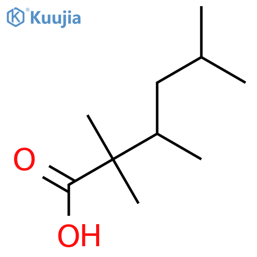2,2,3,5-Tetramethylhexanoic Acid structure