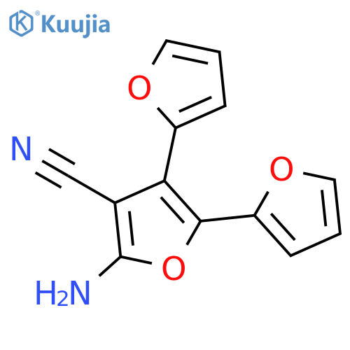 5'-Amino-2,2':3',2''-terfuran-4'-carbonitrile structure