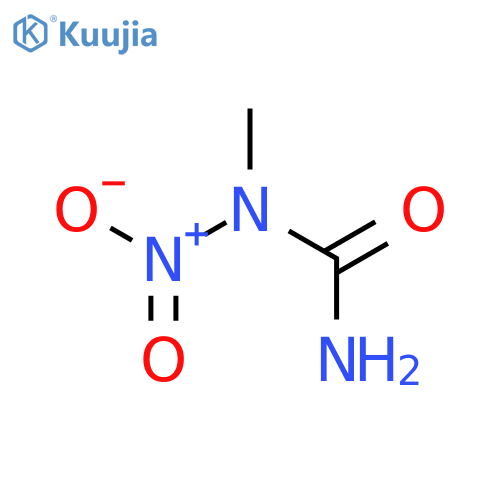 Urea, N-methyl-N-nitro- structure