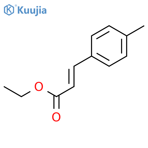 ethyl (2E)-3-(4-methylphenyl)prop-2-enoate structure
