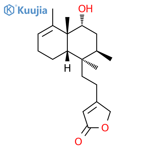 2(5H)-Furanone,4-[2-[(1R,2R,4R,4aR,8aS)-1,2,3,4,4a,7,8,8a-octahydro-4-hydroxy-1,2,4a,5-tetramethyl-1-naphthalenyl]ethyl]- structure